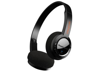 Creative Sound Blaster Jam V2 Wireless On Ear Headphones, with VoiceDetect & NoiseClean, Black