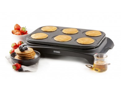 DOMO Family crepes, Συσκευή για 6 Pancakes