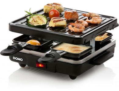 DOMO Just us, Ηλεκτρική Ψησταριά Raclette Cast Iron, PFAS-free