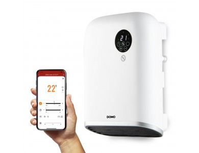 DOMO Smart Bathroom wall heater, Bathroom fan heater with WiFi