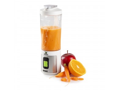 DOMO Xpower blender-to-go, Portable Battery Blender for Smoothies 600ml, Rechargeable with USB-C