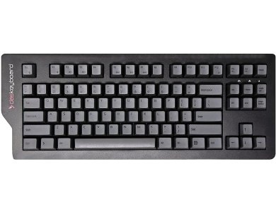 Das Keyboard 4C TKL Wired Mechanical Keyboard, Cherry MX Brown Switches. Soft Tactile Mechanical Keyboard US Layout