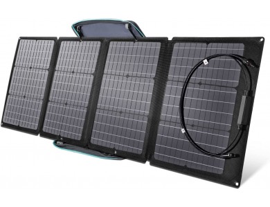 EcoFlow 110W Solar Panel for EcoFlow Power Station, Αναδιπλούμενος Ηλιακός Φορτιστής για Φορητό Σταθμό Ενέργειας