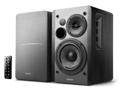 Edifier R1280DB Active 2.0 Bookshelf Speaker 42W, Αυτοενισχυόμενα Ηχεία 2 Δρόμων με Bluetooth, Σετ των 2, Μαύρα