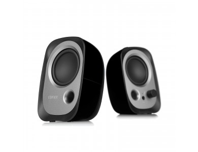 Edifier R12U Ηχεία Υπολογιστή 2.0 με Ισχύ 4W, Μαύρα