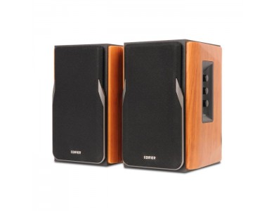 Edifier R1380DB 2-Way Self-Powered Bluetooth Speakers 42W, Set of 2, Brown