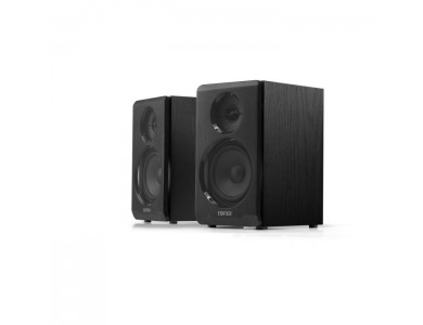 Edifier R33BT 10W Bluetooth 2-Way Self-Powered Studio Monitor Speakers, Set of 2, Black