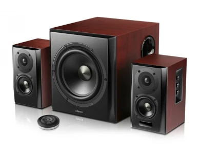 Edifier S350DB Desktop Speakers 2.1, 150W Output & Bleutooth Funtion, Brown