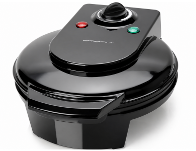 Emerio Waffle Maker, Βαφλιέρα 1200 W με Ρυθμιζόμενη Θερμοκρασία, Για 5 Βάφλες σε Σχήμα Καρδιάς, BPA-Free