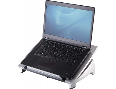 Fellowes Office Suites™ Stand with Adjustable Angle for Laptop / Macbook 10-17.3", Silver