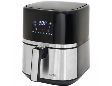 First Austria FA-5053-3 Air Fryer 3.5lt for Healthy Cooking, 1500W, 8 Preset Menus, with Display and Touch Keys
