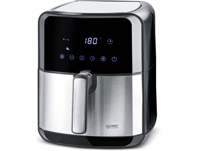 First Austria FA-5053-4 Air Fryer, 5lt Air Fryer for Healthy Cooking, 1700W, 8 Preset Menus, with Display and Touch Buttons