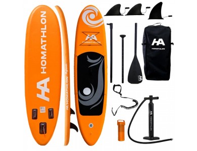Homathlon Mykonos Inflatable SUP Board 11', with Drop Stitch Technology & Length 3.35m