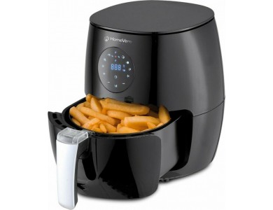 HomeVero HV-AF3.3 Air Fryer, Φριτέζα Αέρος με Αποσπώμενο Κάδο 2.5lt, Μαύρη