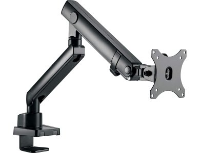 IcyBox Single Arm Desk Mount with Clamp, Βάση για Οθόνη έως 32” με Διπλούς Βραχίονες, έως 8kg