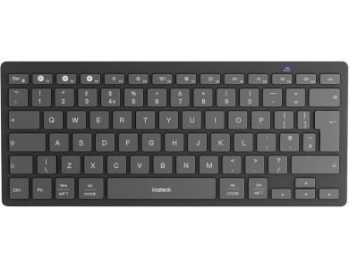 Inateck Ultra Slim Bluetooth Multi-Device Keyboard, Black