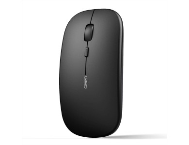 Inphic M2B Wireless Bluetooth Optical Mouse, Silent 800-1600 DPI Ποντίκι, Μαύρο