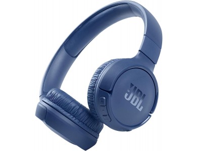 JBL Tune 510BT, On-Ear Ασύρματα Ακουστικά Bluetooth με Speed Charge, Multi-Point Connection & Μπαταρία έως 40 Ώρες, Blue