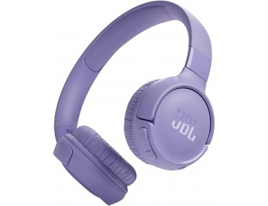 JBL Tune 520BT, On-Ear Ασύρματα Ακουστικά Bluetooth 5.3 με Multi-point Connection & Διάρκεια Μπαταρίας έως 57 Ώρες, Purple