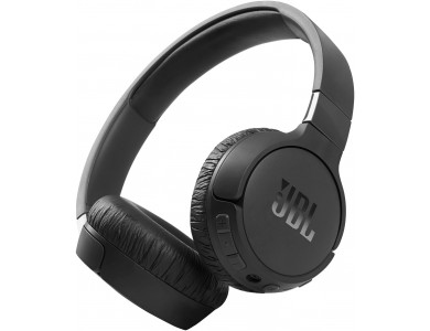 JBL Tune 660NC, On-Ear Ασύρματα Ακουστικά Bluetooth με Quick Charge & Διάρκεια Μπαταρίας έως 44 Ώρες, Black