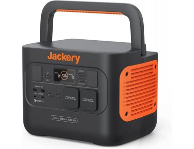 Jackery Explorer 1000 Pro Portable Power Station 400k mAh, 1000 W / 1002 Wh, 100W PD 2*USB & Car Input