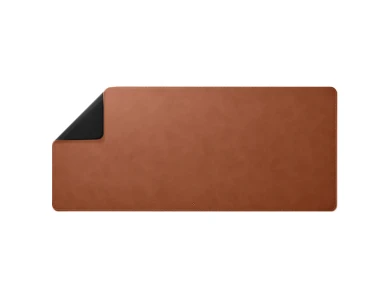 Spigen LD302 Desk Pad (90x40cm) made of Vegan Leather, Brown