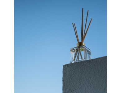 Luxury Candles Hazelnut Chocolate Diffuser, room fragrance 100ml with hazelnut chocolate scent, with bamboo sticks