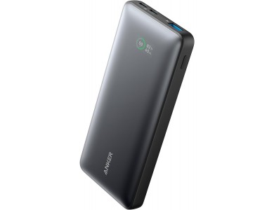 Anker 533 PowerCore 10K 25W USB-C Power Bank 10,000mAh with Power Delivery & Power IQ 3.0, Black