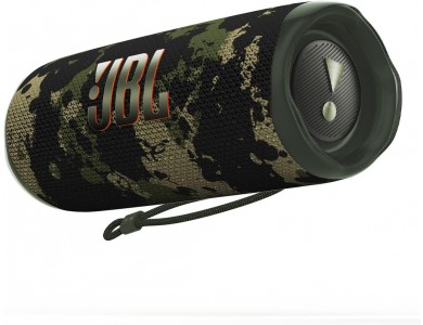 JBL Flip 6, IPX7 Waterproof Bluetooth Speaker with PartyBoost Function and Battery Life of up to 12 Hours, Squad