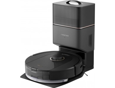 Roborock Q5 Pro+ Smart Robot Vacuum / Mopping Cleaner με Λειτουργία Σφουγγαρίσματος, 5500Pa, Lidar & Auto Emptying, Μαύρη