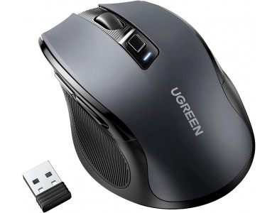 Ugreen MU006 Wireless Mouse, 800-4000 DPI, 6 Keys, for Android / Windows / Linux / Mac OS
