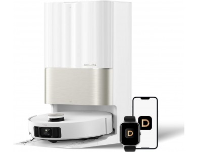 Dreame X50 Ultra Smart Robot Vacuum / Mopping Cleaner with Mopping Function, 20,000Pa, Camera & Auto Mop Cleaning White