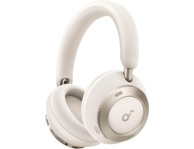 Anker Soundcore Space One Pro Bluetooth 5.3 ακουστικά, 4-Stage Active noise cancellation & LDAC Hi-Res Wireless Audio, White