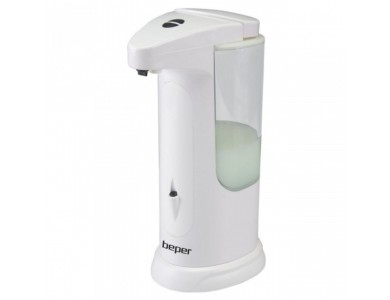 Beper Dispenser 370ml Plastic with Automatic Dispenser with Motion Detection, White