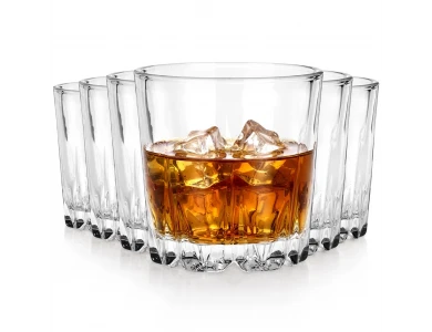 Vilde Whiskey Glasses σετ των 6τμχ 280ml, Γυάλινα