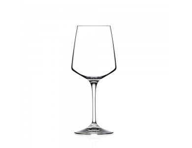 Master Pro Wine Oenology Red Crystal Wine Glasses, Set of 2