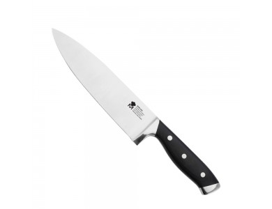 Master Pro Master Chef Knife in Stainless Steel and Pakka Wood Handle, 20cm