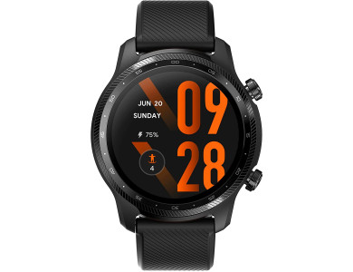 Mobvoi TicWatch Pro 3 Ultra GPS Smartwatch 1.4" AMOLED Screen, Wear OS, GPS, IP68 Waterproof, Shadow Black