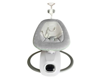 Momcozy CocoSway 3D-Motion Electric Baby Swing, Ηλεκτρική Κούνια Μωρού με 6 Λειτουργίες, 4 Ταχύτητες & Κίνηση 180 Μοιρών