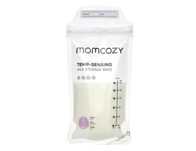 Momcozy Temp-Sensing Breastmilk Storing Bags, Σακουλάκια Αποθήκευσης Μητρικού Γάλακτος 180ml, 50τμχ