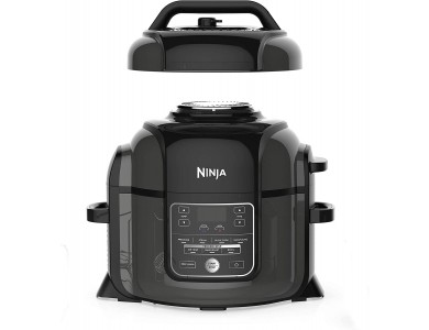 Ninja OP300 Foodi Multicooker, Πολυμάγειρας 8-σε-1 με ισχύ 1460W & Χωρητικότητα 6lt - Μαύρος