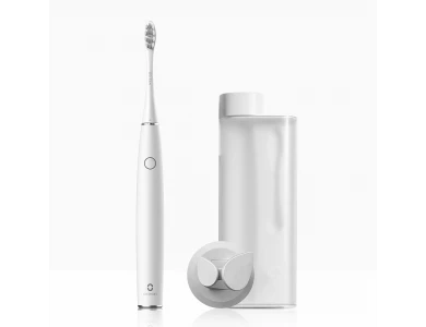 Oclean Air 2T Electric Toothbrush with DuPont Fibers, Noise Reduction & Fast Charging, White