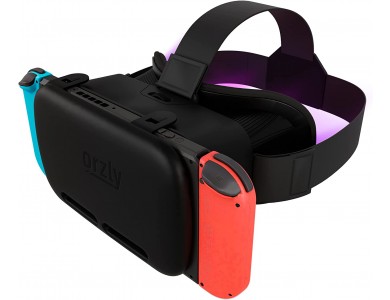 Orzly VR Headset Designed for Nintendo Switch & Switch OLED, VR Glasses for Nintendo Switch & OLED with Adjustable Lenses