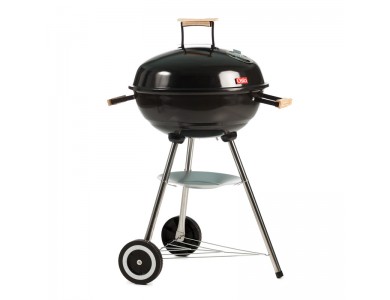 Osio OGC-2444 BBQ grill with legs 64cm high, grate diameter 44cm, Ash collector & Detachable lid