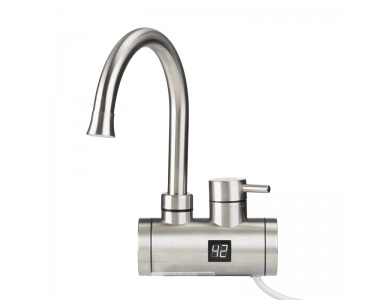 Osio OHF-2045 Ηλεκτρικός Ταχυθερμαντήρας Βρύσης 3300W με Οθόνη , Inox