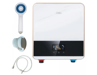 Osio OHF-2560W Επιτοίχιος Ηλεκτρικός Ταχυθερμαντήρας/Θερμοσίφωνας Μπάνιου με Οθόνη & Τηλέφωνο 5500W