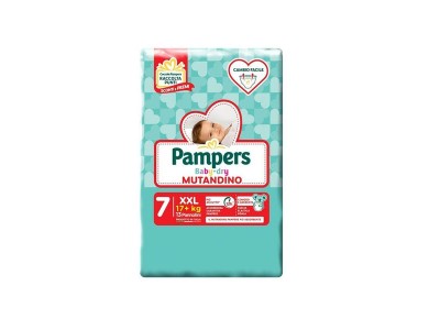 Pampers Baby-Dry Πάνες Βρακάκι XXL Pants No. 7 για 17+kg, Συσκευασία 13τμχ