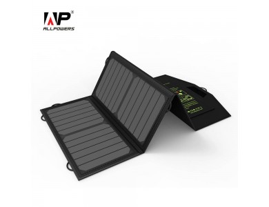 ALLPOWERS iSolar 21W Foldable Solar Charger, Ηλιακός Φορτιστής 2 Θυρών USB