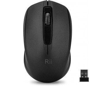 Rii RM100 Ασύρματο Ποντίκι, 1000 DPI, 3 πλήκτρων, για Windows / Linux / Mac OS
