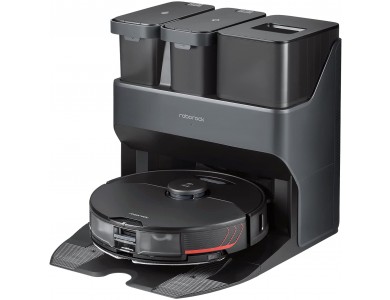Roborock S7MaxV Ultra Robot Vacuum and Sonic Mop with Empty Wash Fill Dock, Auto Mop Washing, Self-Emptying, Self-Refilling, ReactiveAI 2.0 Obstacle Avoidance, 5100Pa Suction
